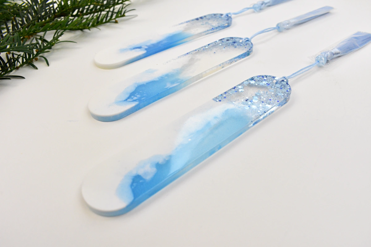 Božič, Unikatno Božično Darilo, Božični Okraski, Epoxy Smola (36)