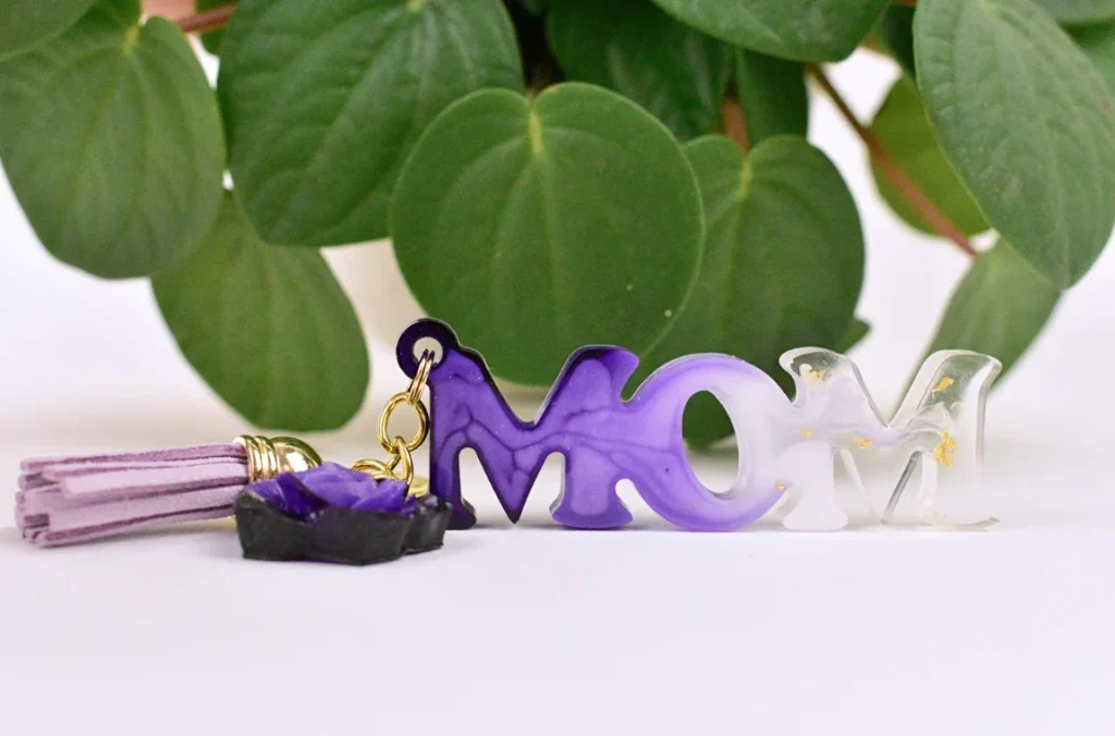 Epoxy Smola, Obesek Za Ključe, Keychain, Izdelki Iz Epoxy Smole, Obesek, Ročno Delo, Dream Drop (17)